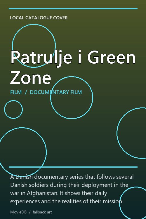 Patrulje i Green Zone poster