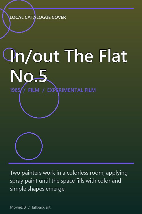 In/out The Flat No.5 poster