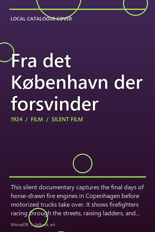 Fra det København der forsvinder poster
