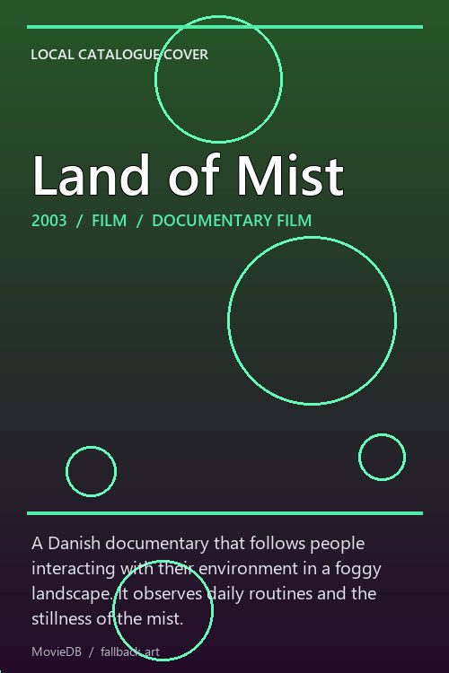 Land of Mist poster