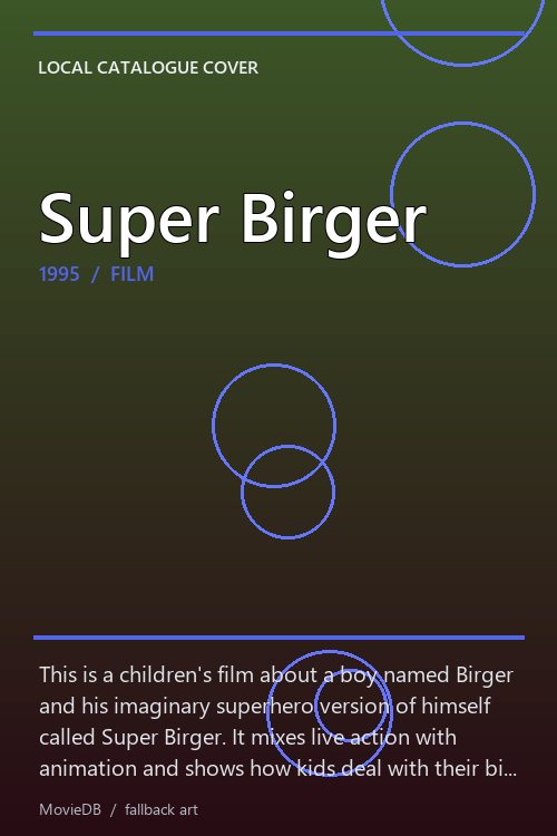 Super Birger poster