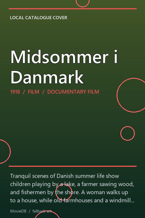 Midsommer i Danmark poster