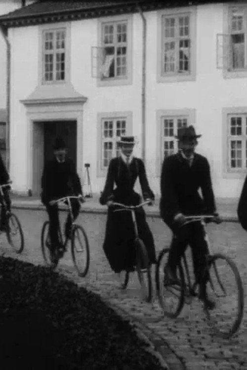 De kongelige paa cykler i Fredensborg slotsgaard poster