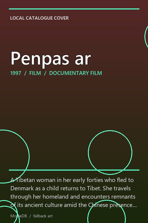 Penpas ar poster