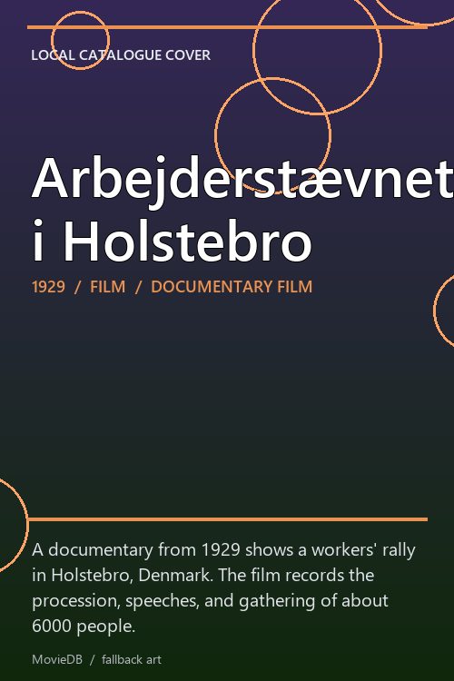 Arbejderstævnet i Holstebro poster