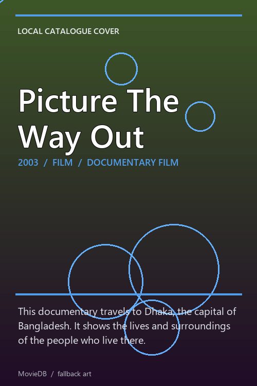 Picture The Way Out poster