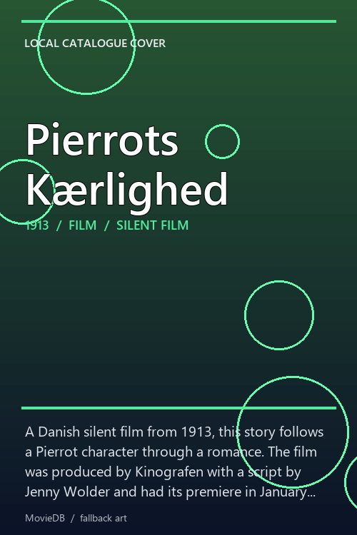 Pierrots Kærlighed poster
