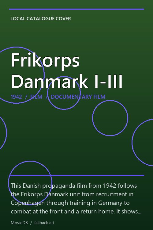 Frikorps Danmark I-III poster