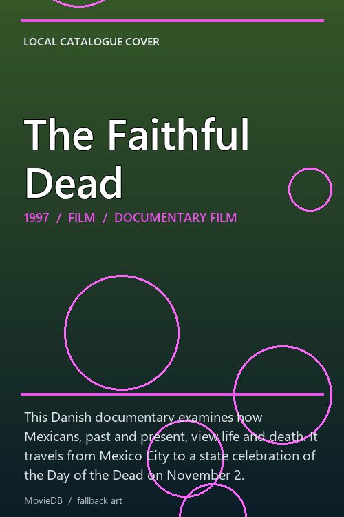 The Faithful Dead poster