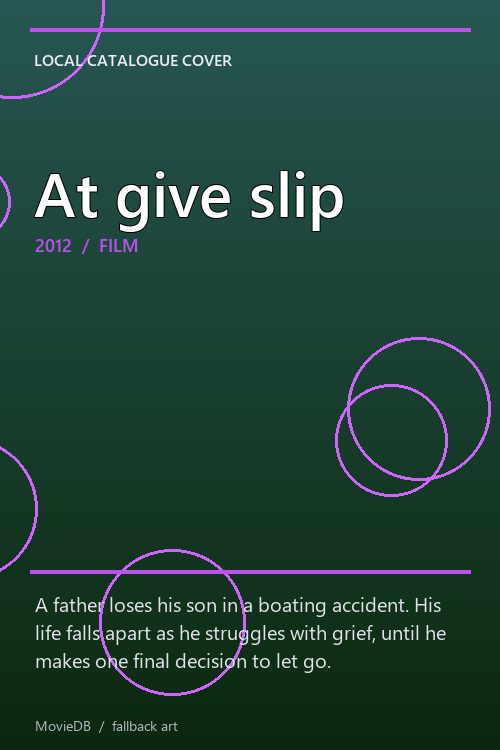 At give slip poster