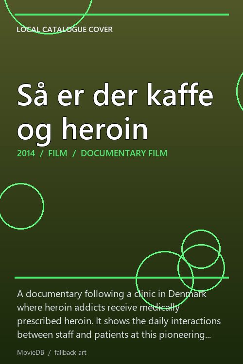 Så er der kaffe og heroin poster