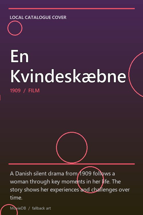En Kvindeskæbne poster
