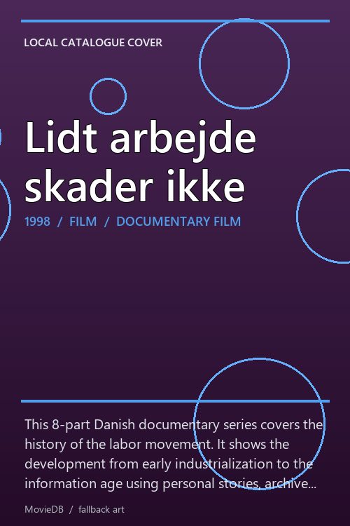 Lidt arbejde skader ikke poster