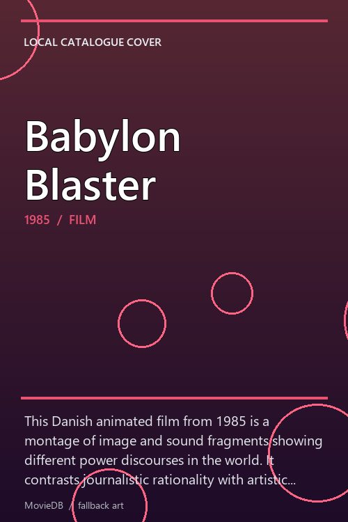 Babylon Blaster poster