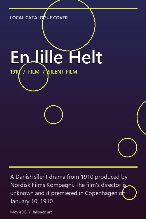 En lille Helt poster