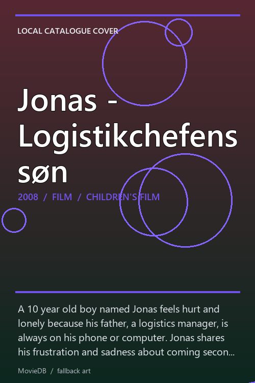 Jonas - Logistikchefens søn poster