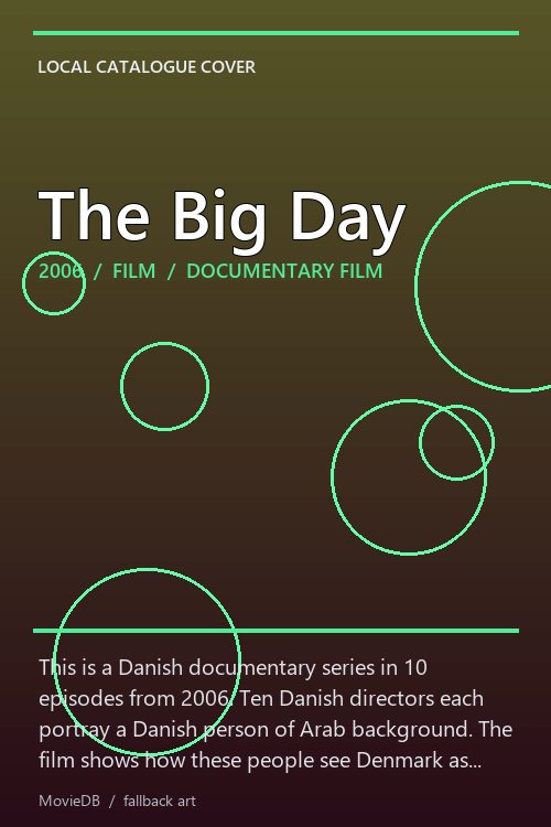 The Big Day poster