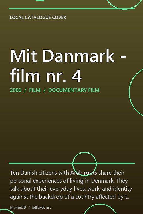 Mit Danmark - film nr. 4 poster