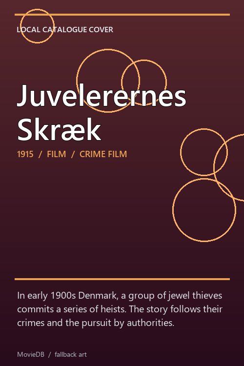 Juvelerernes Skræk poster