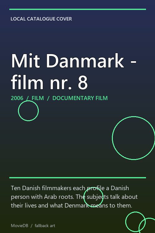 Mit Danmark - film nr. 8 poster