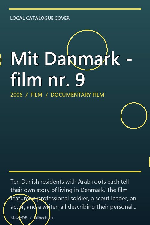 Mit Danmark - film nr. 9 poster