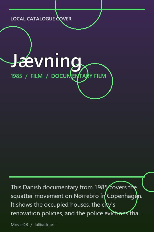 Jævning poster
