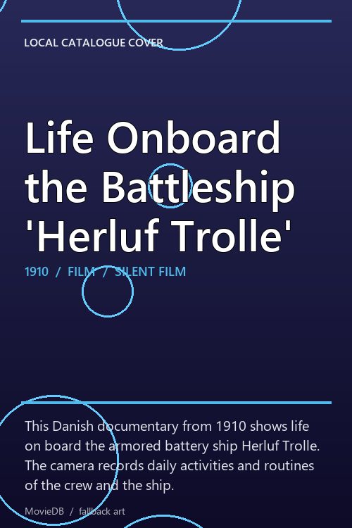Life Onboard the Battleship 'Herluf Trolle' poster