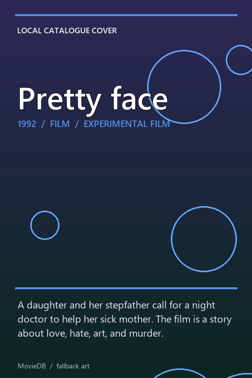 Pretty face poster