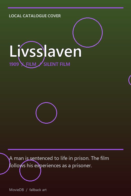 Livsslaven poster