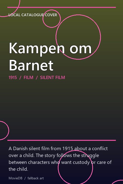 Kampen om Barnet poster