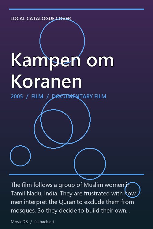 Kampen om Koranen poster