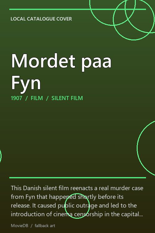 Mordet paa Fyn poster