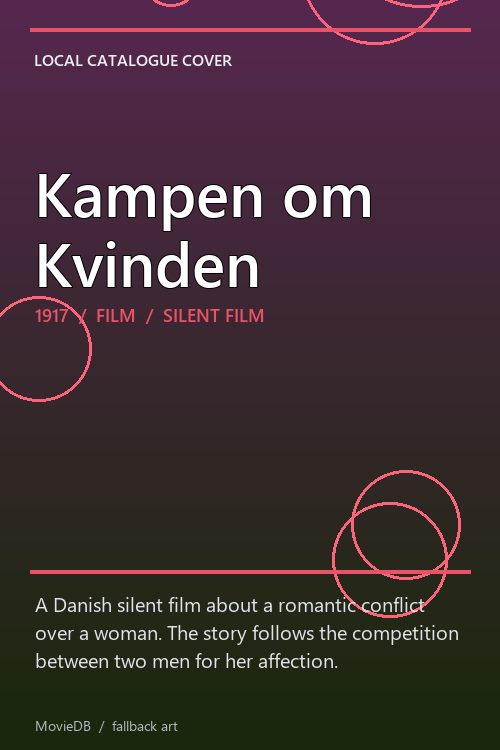Kampen om Kvinden poster