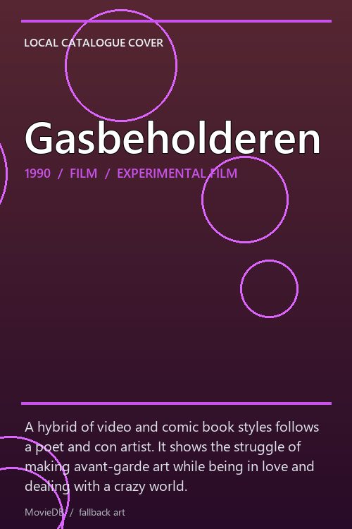 Gasbeholderen poster