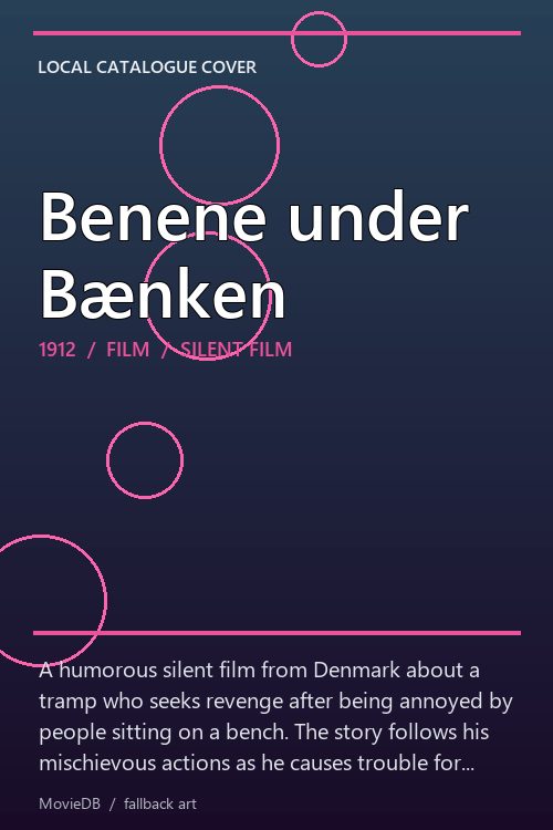 Benene under Bænken poster