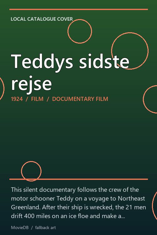 Teddys sidste rejse poster