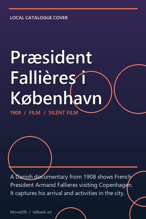 Præsident Fallières i København poster