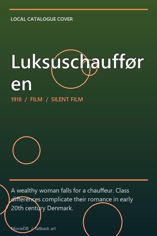 Luksuschaufføren poster