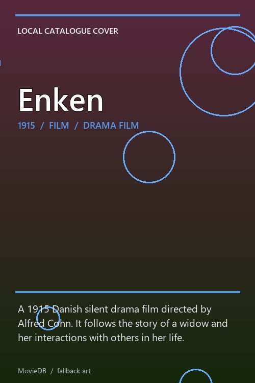 Enken poster