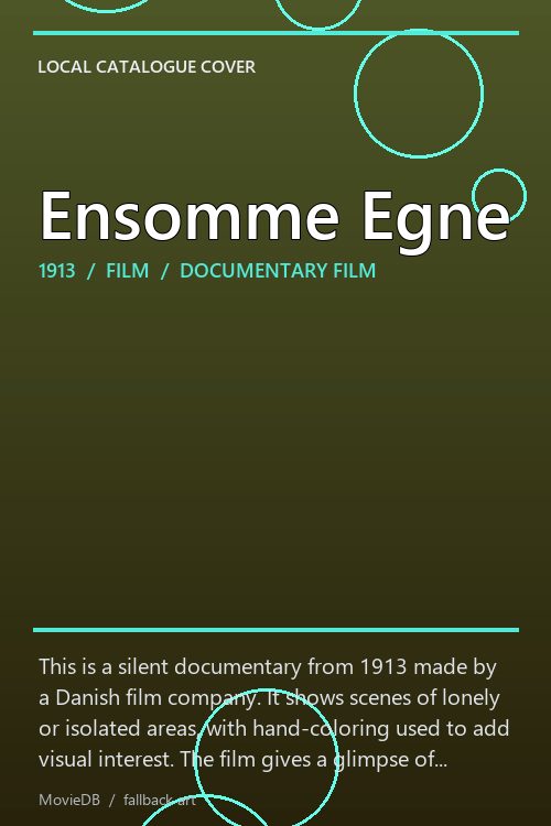 Ensomme Egne poster