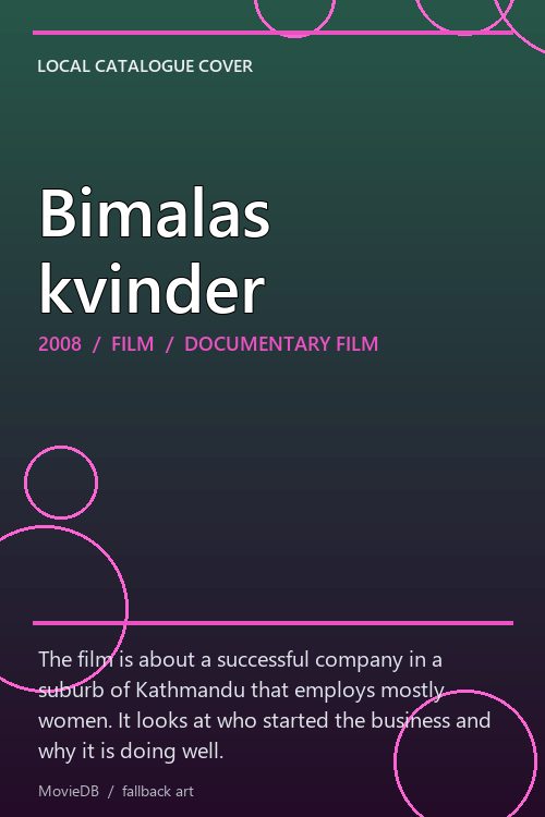 Bimalas kvinder poster