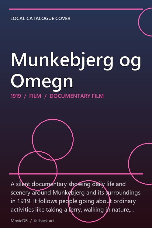 Munkebjerg og Omegn poster