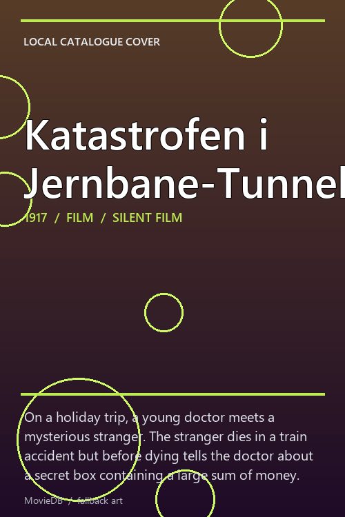 Katastrofen i Jernbane-Tunnelen poster