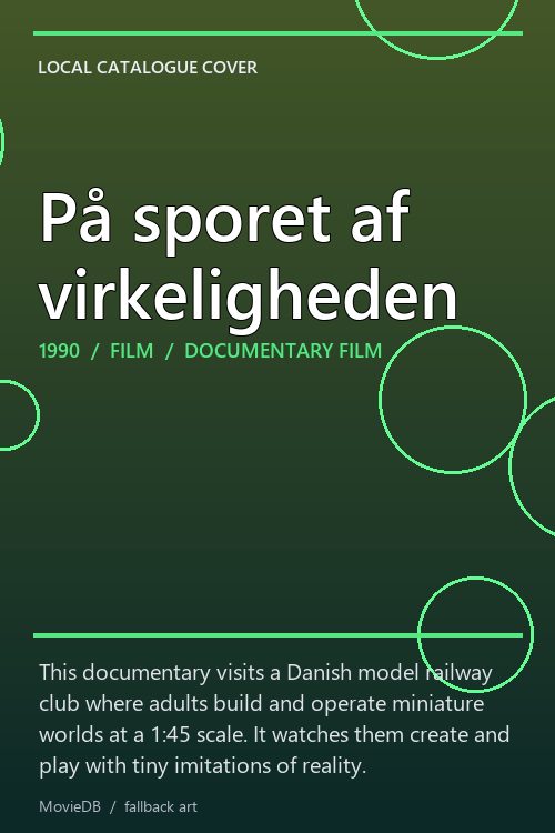 På sporet af virkeligheden poster