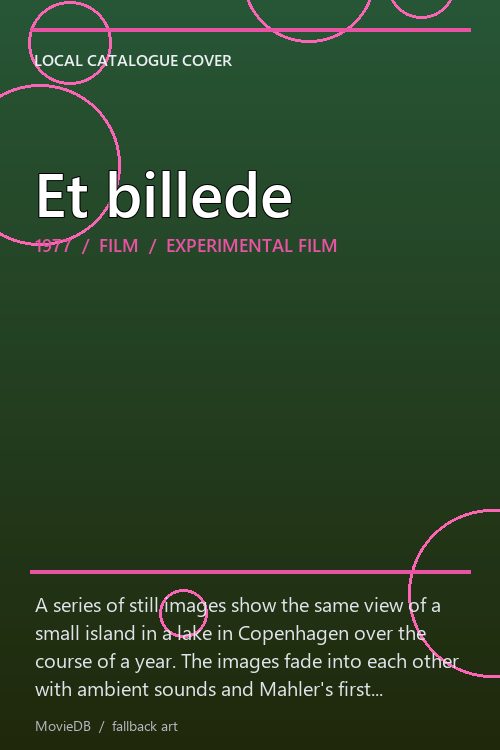 Et billede poster