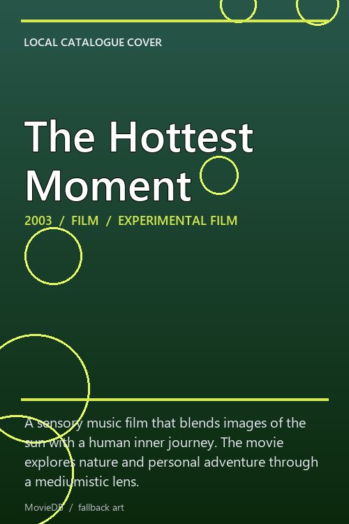 The Hottest Moment poster