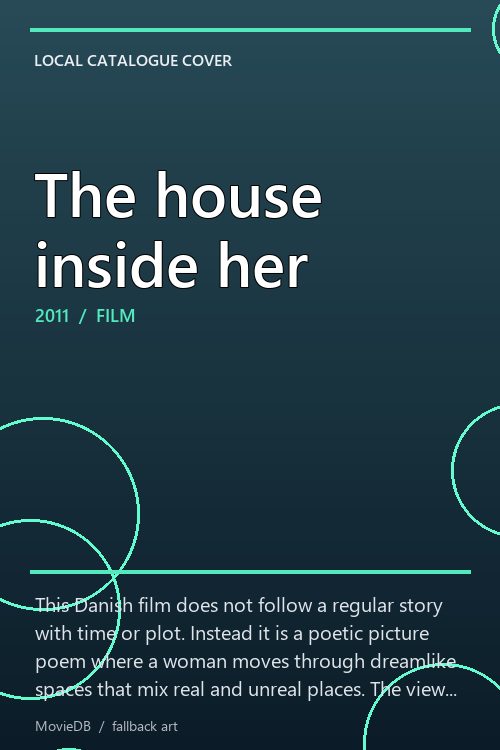 The house inside her poster