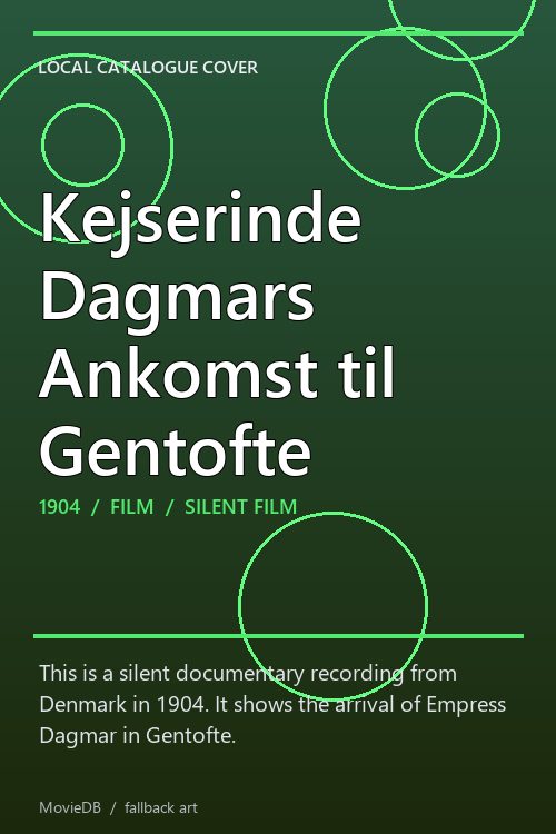 Kejserinde Dagmars Ankomst til Gentofte poster