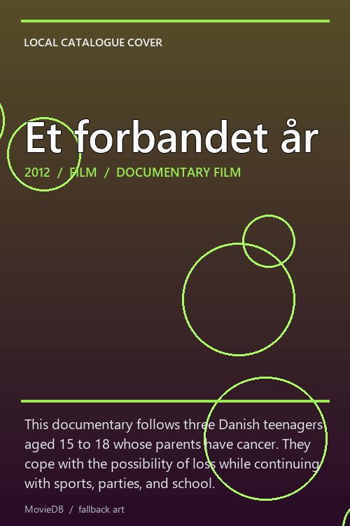 Et forbandet år poster