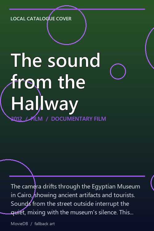 The sound from the Hallway poster
